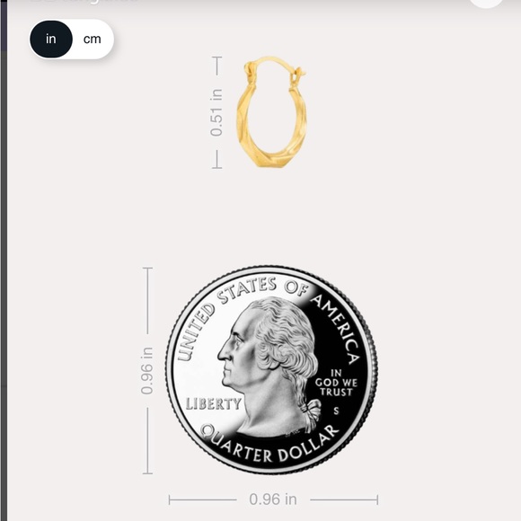 14K Gold Huggie Hoops - Picture 2 of 6